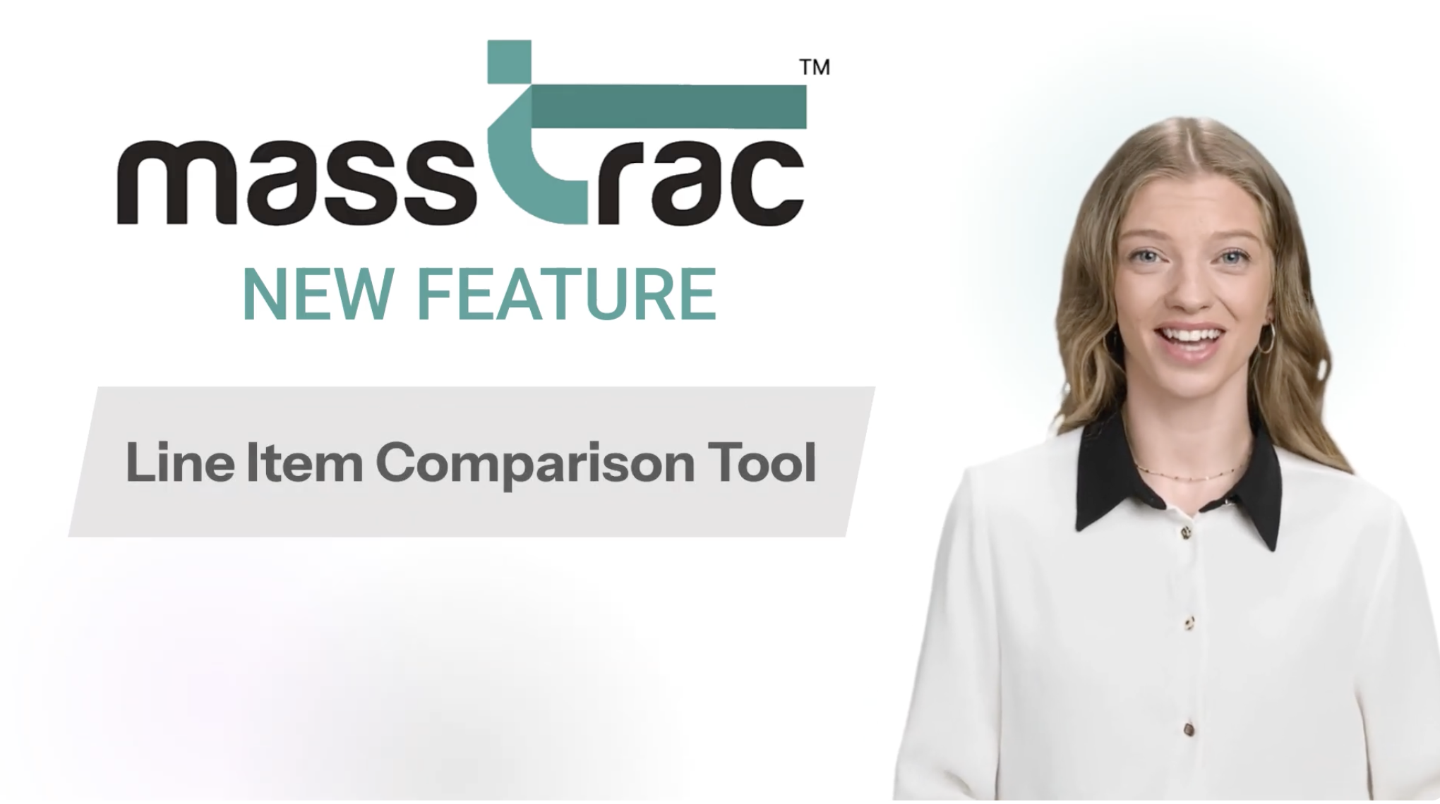  MassTrac's Line Item Comparison Tool