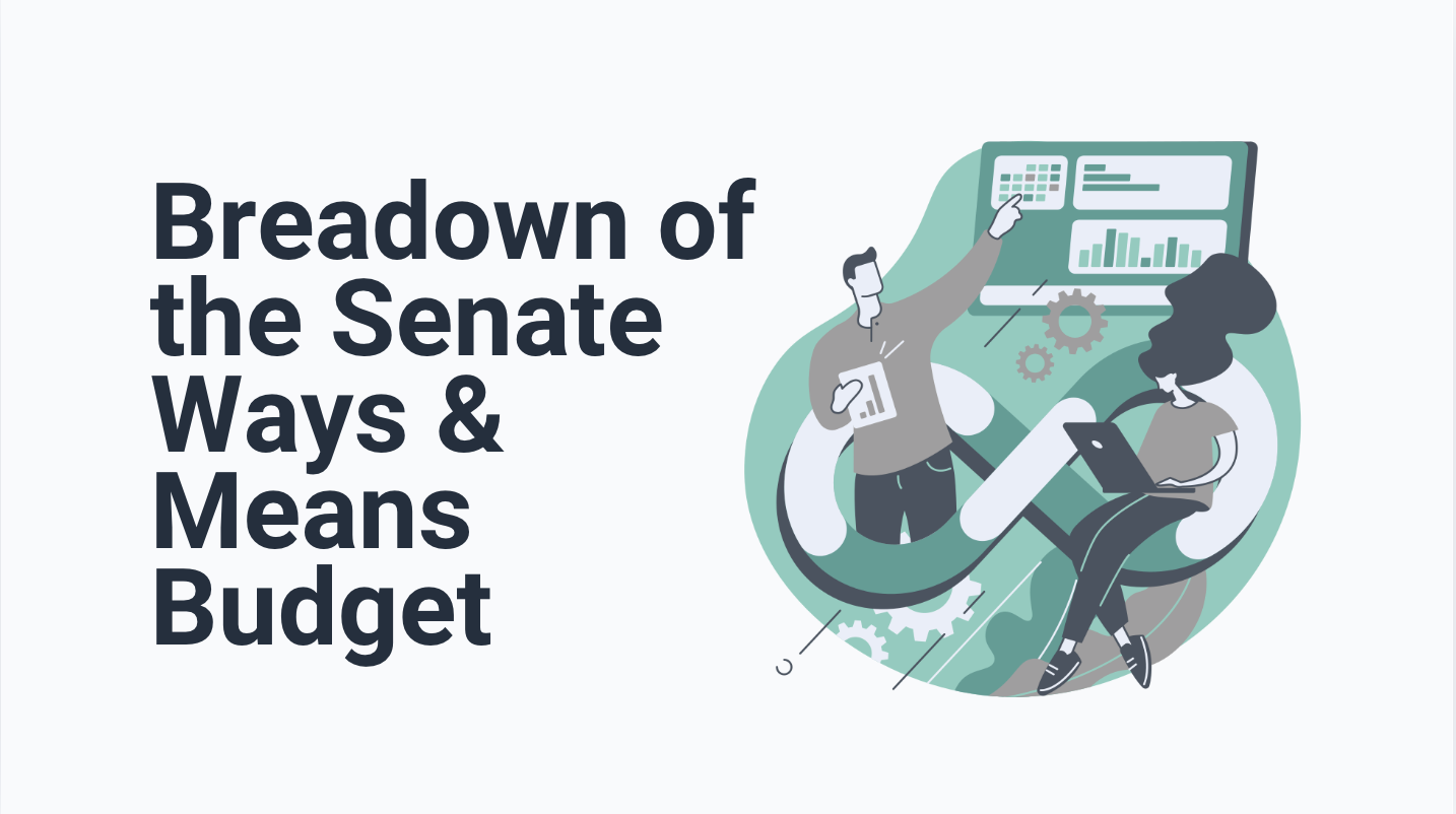 Breakdown of the Senate Ways & Means Budget
