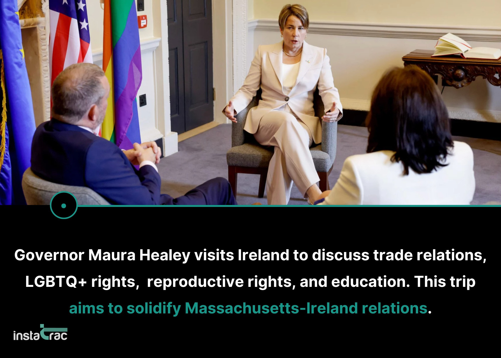 Governor Healey’s Trailblazing Trip to Ireland
